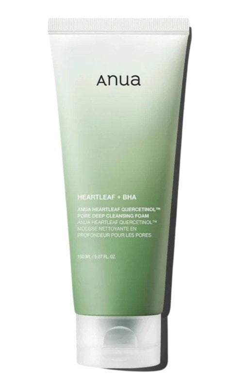 Anua Heartleaf Quercetinol Pore Deep Cleansing Foam Почистваща пяна за лице