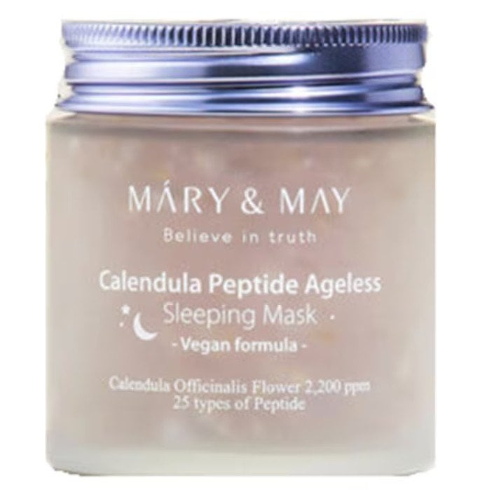 Mary & May Calendula Peptide Ageless Sleeping Mask Нощна маска за лице с невен и пептиди