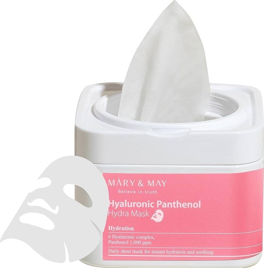 Mary & May Hyaluronic Panthenol Hydra Mask Лист маска за лице с хиалурон и пантенол