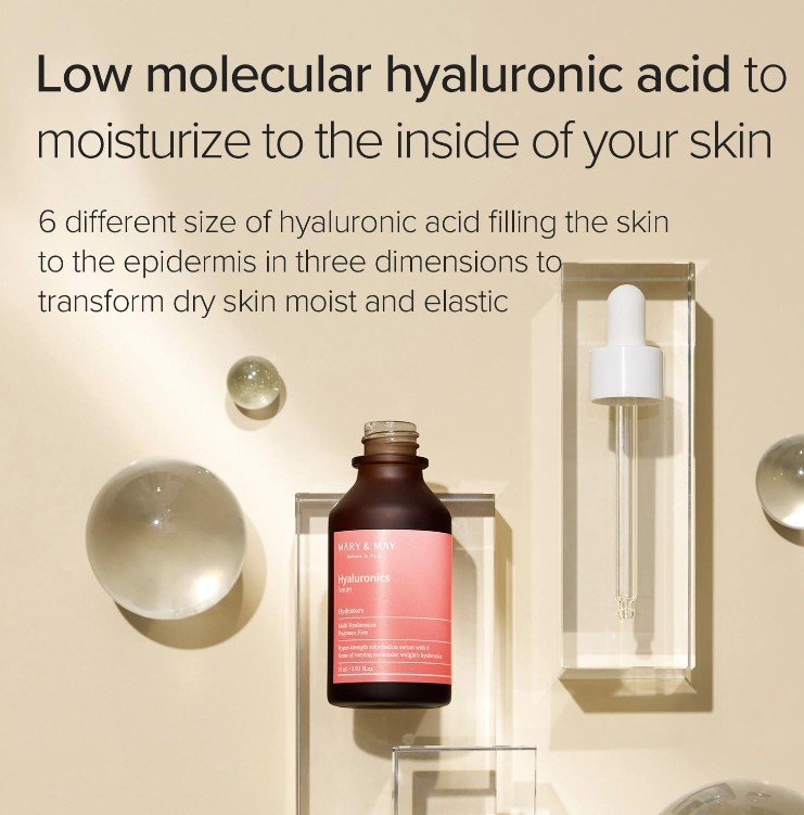 Mary & May Multi Hyaluronics Serum Серум за лице с хиалуронова киселина