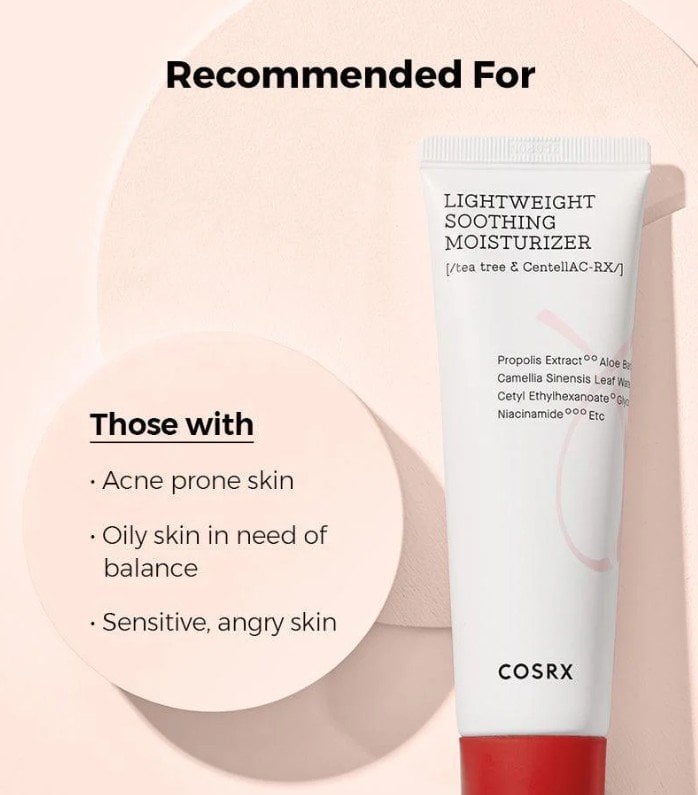 Cosrx AC Collection Lightweight Soothing Moisturizer Лек овлажнител за лице