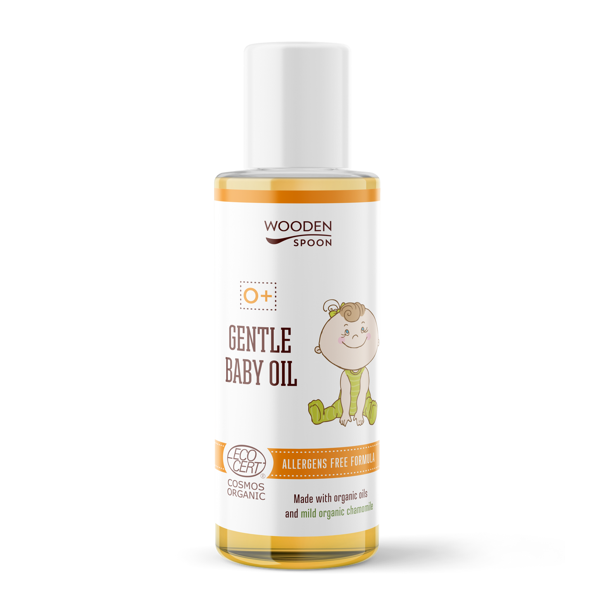 Wooden Spoon Organic Gentle Baby Oil Бебешко олио за тяло