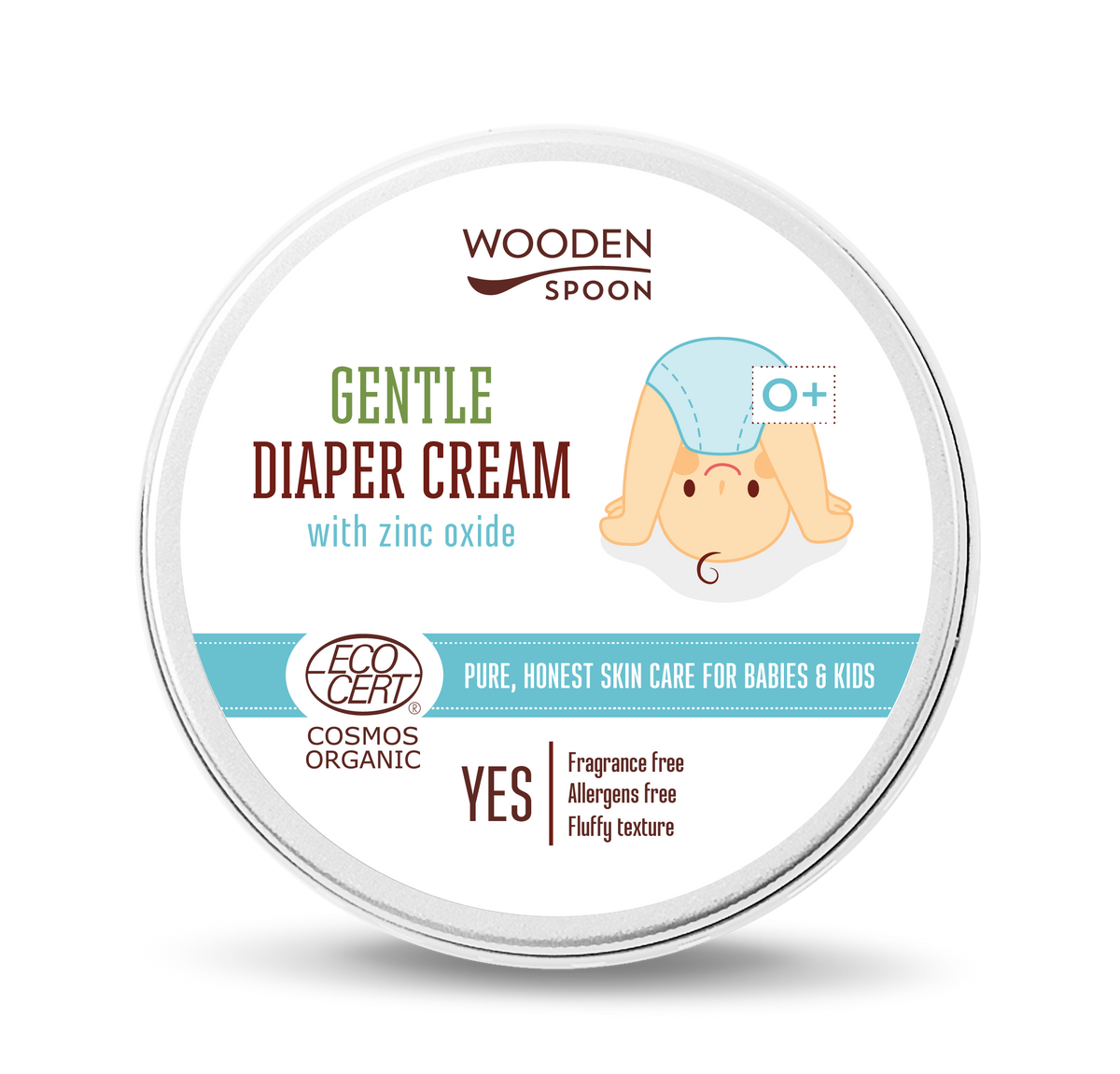 Wooden Spoon Organic Certified Baby Diaper Cream Крем за зоната на пелената
