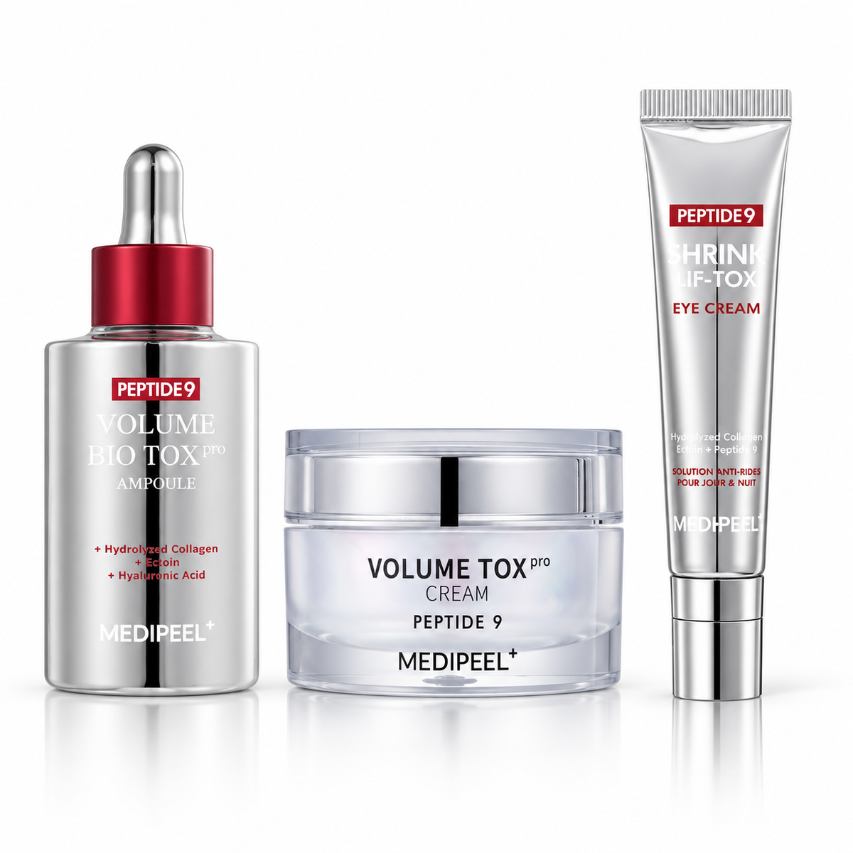 Комплект Peptide 9 Ампула, крем и околоочен крем