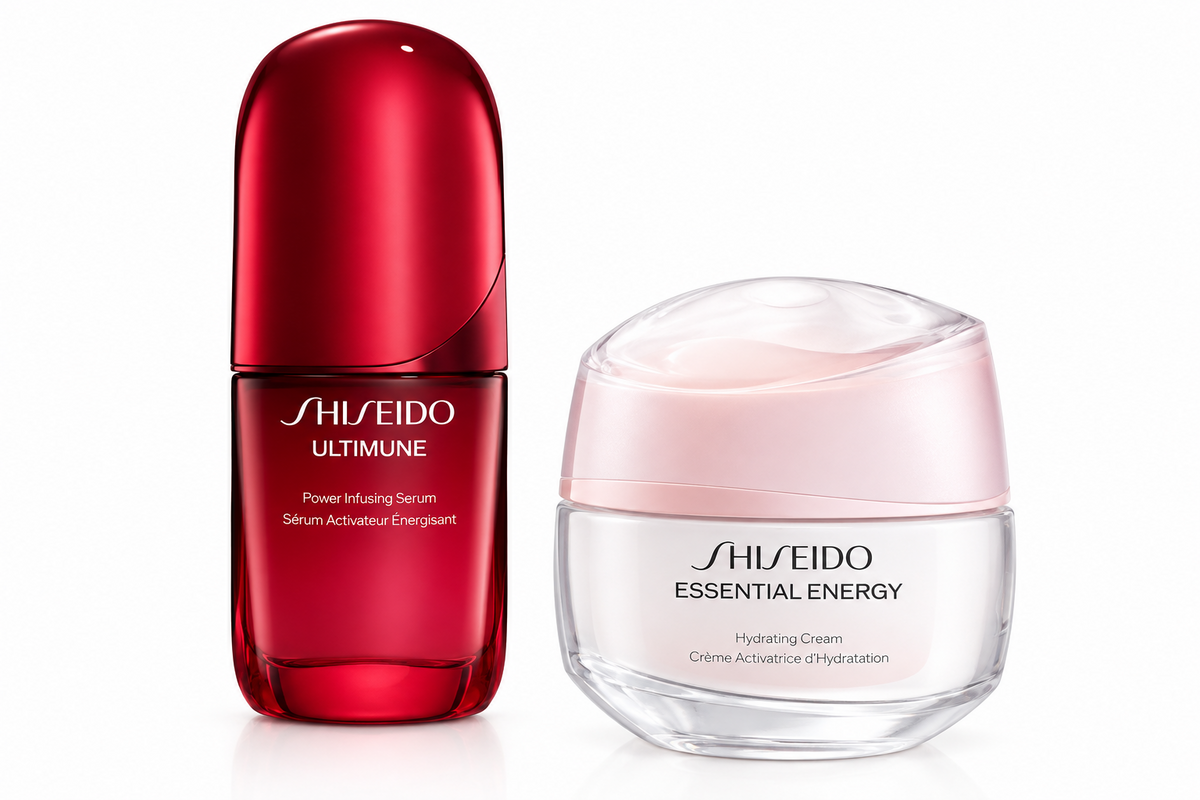 Комплект Essential Energy and Ultimune Крем за лице и серум