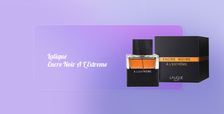 Lalique Encre Noir A L`Extreme парфюм за мъже