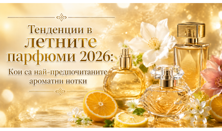 Тенденции в летните парфюми 2026: Кои са най-предпочитаните ароматни нотки