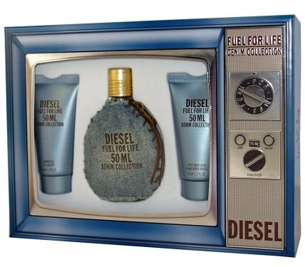 Diesel Fuel for Life Denim Подаръчен комплект за мъже