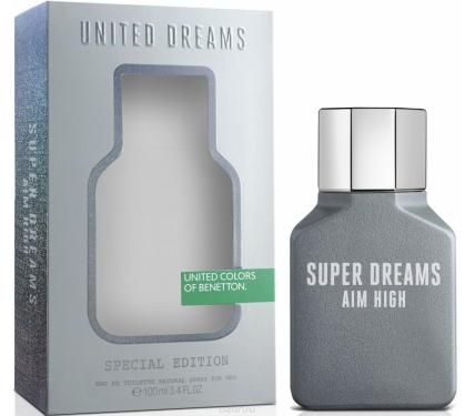 Benetton United Dreams Super Dreams Aim High Парфюм за мъже EDT