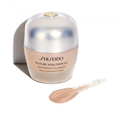 Shiseido Future Solution LX Total Radiance Foundation Фон дьо тен против поява на признаци на стареене със слънцезащитен фактор SPF 20