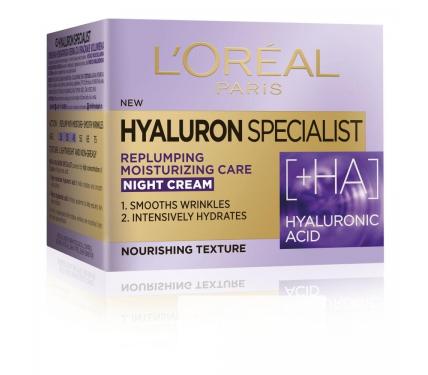 L'Oréal  HYALURON SPECIALIST Нощен крем 50мл