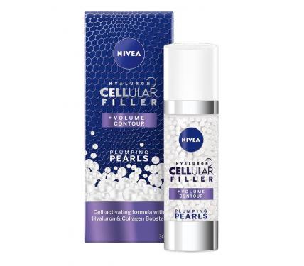 NIVEA Cellular Hyaluron Filler + Volume Contour Серумни перли