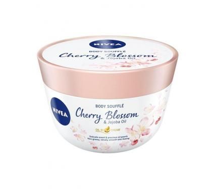 NIVEA Senses Cherry Blossom & Jojoba Oil Суфле за тяло с масла