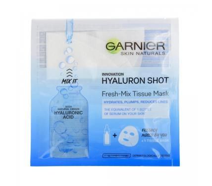 Garnier  SKIN NAT Прясно миксирана маска с хиалуронова киселина