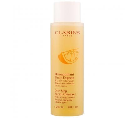 Clarins One Step Facial Cleanser With Orange Extract Почистващ тоник за всички видове кожа без опаковка