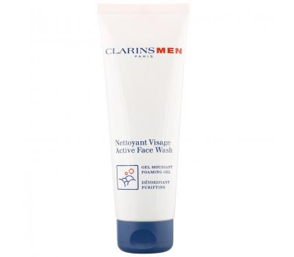 Clarins Men Active Face Wash Почистваща гел-пяна за лице без опаковка
