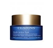 Clarins Multi-Active Nuit Нощен възстановяващ крем за фини сухи линии за нормална към суха кожа без опаковка