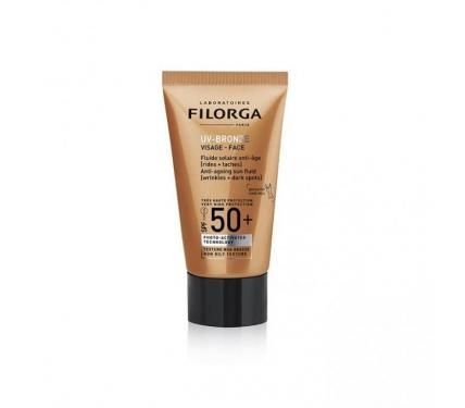 Filorga UV Brozne Face Anti Ageing Sun Fluid SPF 50 Слънцезащитен флуид за лице