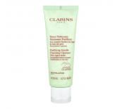 Clarins Purifying Gentle Foaming Cleanser With Alpine Herbs & Meadowsweet Extracts Почистващ ексфолиант за комбинирна към мазна кожа без опаковка