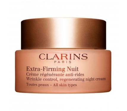 Clarins Extra-Firming Nuit All Skin Types Нощен лифтинг крем против бръчки за всички типове кожа без опаковка