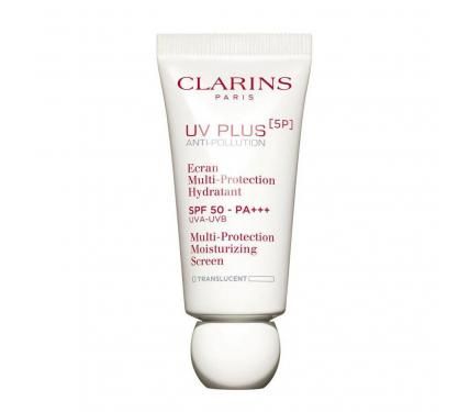 Clarins UV Plus Multi-Protection Moisturizing Screen SPF50 Translucent Хидратиращ крем с UV защита без опаковка