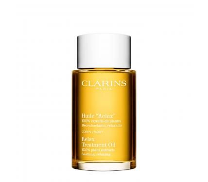 Clarins Huile Relax Treatment Oil Успокояващо масажно масло за тяло без опаковка