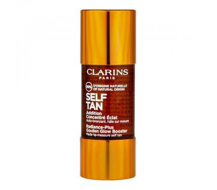 Clarins Self Tan Radiance-Plus Golden Glow Booster Aвтобронзант за лице без опаковка