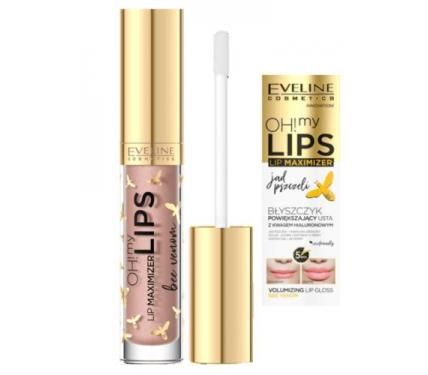 Eveline Oh! My Lips - Lip Maximizer Гланц за уголемяване на устни - Пчелна отрова