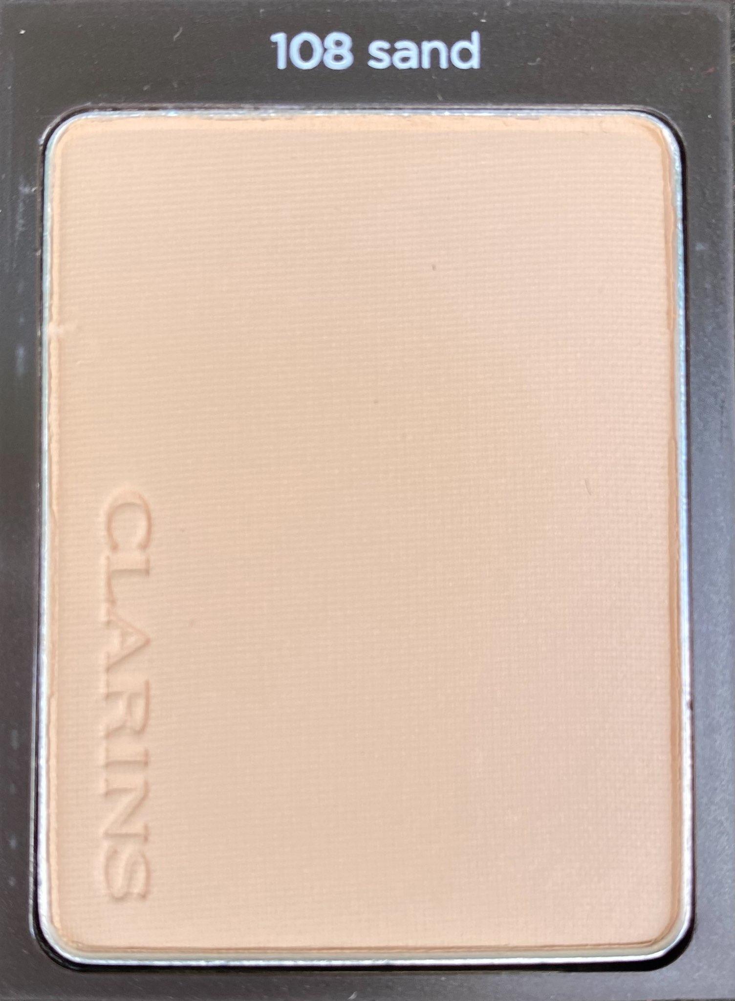 Clarins Everlasting Compact Long-Wearing & Comfort Foundation 108 Sand Компактен фон дьо тен без опаковка