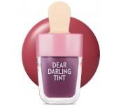 Etude House Dear Darling Water Gel Tint Ice Cream (PK004 Red Bean Red) Плодов гел-цвят за устни